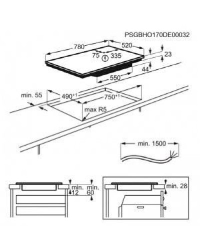 Варильна поверхня електрична Electrolux EIS82441