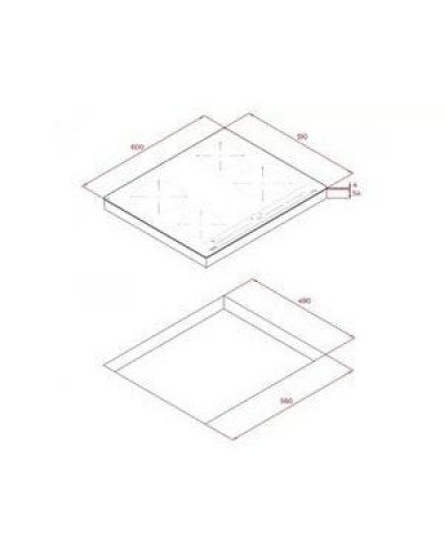 Варильна поверхня електрична Teka IZC 64010 MSS BLACK (112520015)