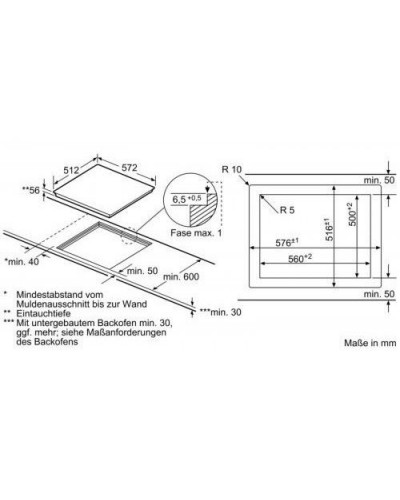 Варильна поверхня електрична Bosch PXE601DC1E