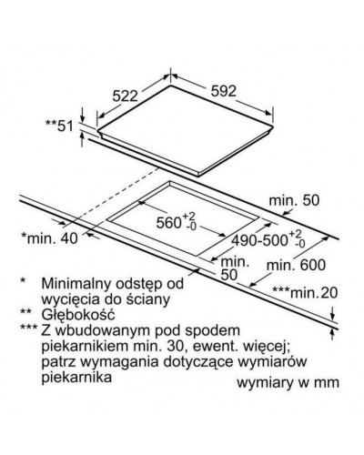 Варильна поверхня електрична Bosch PVS651FB5E