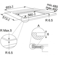 Варочная поверхность электрическая Franke Maris FMA 654 I F BK (108.0606.111)