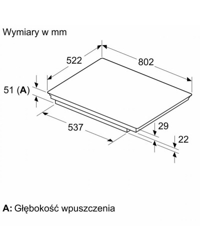 Варильна поверхня електрична Bosch PVW831HC1E