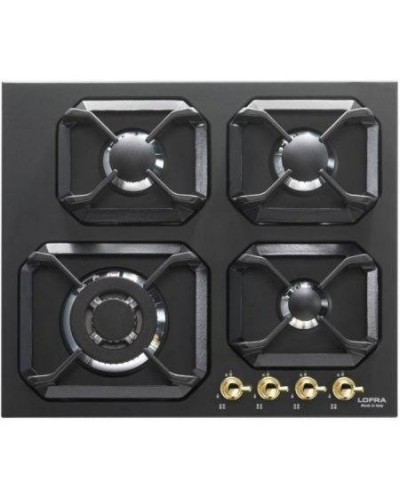 Варильна поверхня газова Lofra Dolcevita 60 Nero Matt HRNM6G0