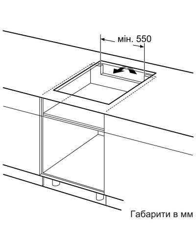 Варильна поверхня електрична Bosch PUE611BB5E