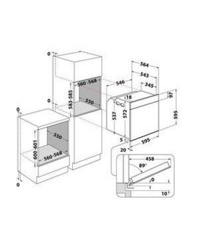 Духовка електрична Whirlpool OAKZ9 7961 SP IX