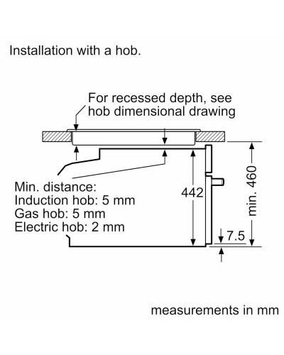 Духовка електрична Siemens CM724G1B1