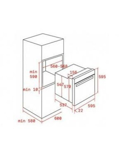 Духовка електрична Teka HLB 8400 P (111000008)