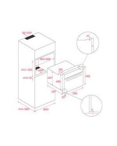 Духовка електрична Teka HLC 8440 C BK (111160012)