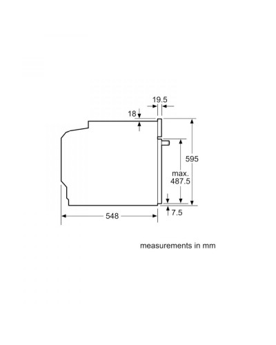 Духовка электрическая Bosch HBG7361B1