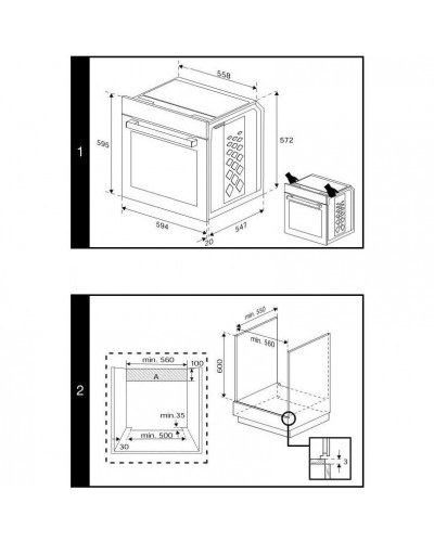 Духовка електрична Beko BBIM13300XD