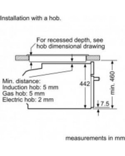 Духовка электрическая Bosch CMG633BW1