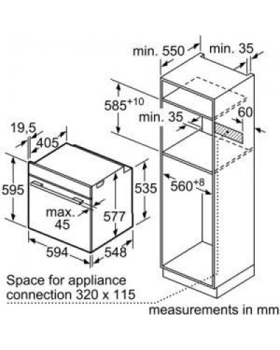 Духовка електрична Siemens HS636GDS2