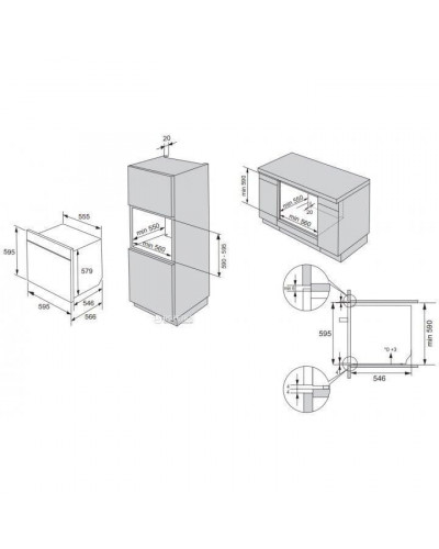 Духовка електрична Gorenje BCS747S34X