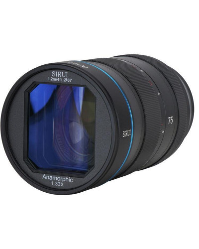 Анаморфний об'єктив Sirui 75mm f/1.8 Anamorphic 1,33x E-Mount (SR75-MFT)