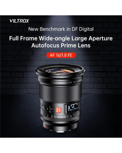 Широкоугольный объектив Viltrox AF 16mm f/1.8 FE