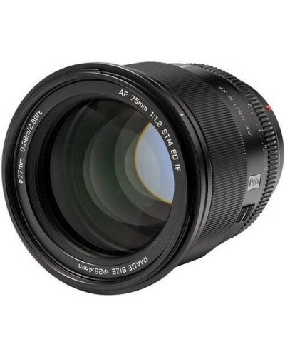 Довгофокусний об'єктив Viltrox AF 75mm f/1,2