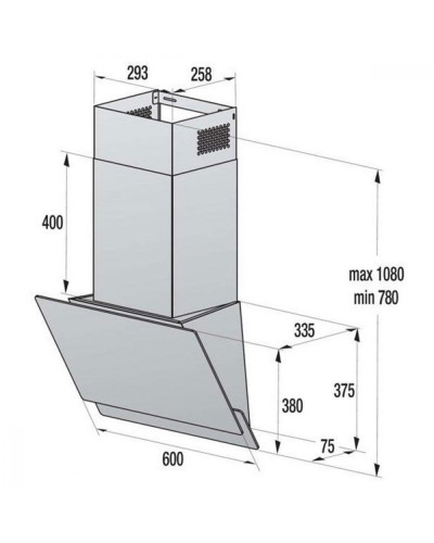 Витяжка похила Gorenje WHI649EXGW