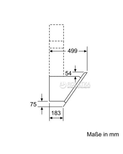 Витяжка похила Siemens LC67KHM60