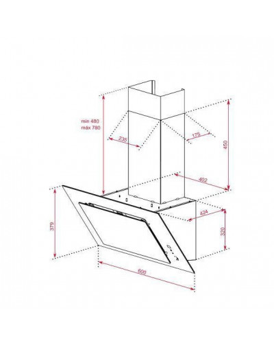 Витяжка похила Teka DVT 68660 TBS 112930040