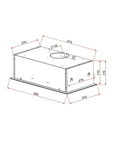 Витяжка вбудована Teka GFG2 B (40446752)