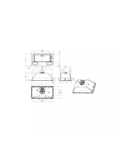 Витяжка вбудована Gorenje BHI681EB