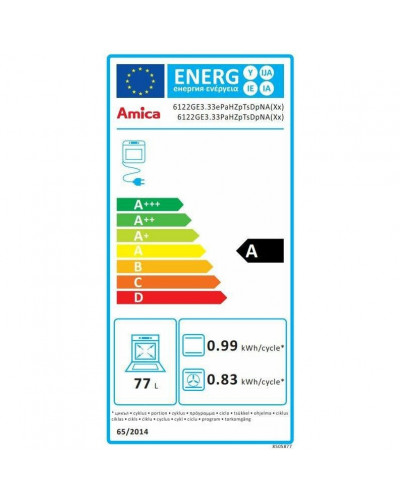 Комбинированная плита Amica 6123GE3.33PaHZpTsDpNA(Xx)