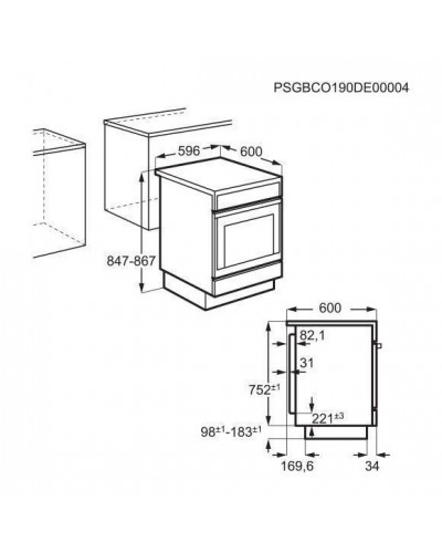 Електрична плита AEG CIB6442ABM