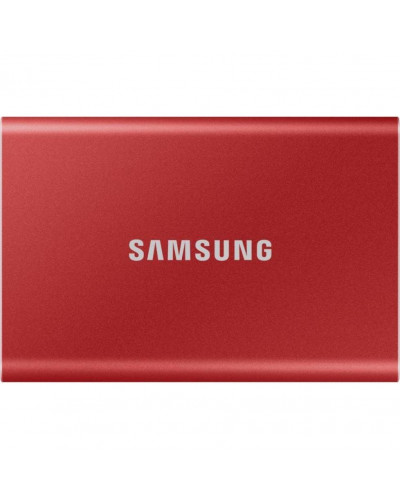 SSD накопитель Samsung T7 1TB Red (MU-PC1T0R/WW)