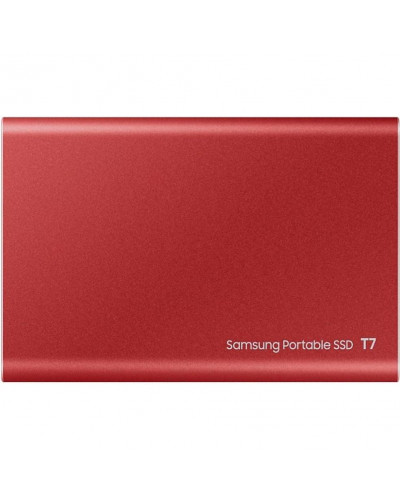 SSD накопитель Samsung T7 1TB Red (MU-PC1T0R/WW)