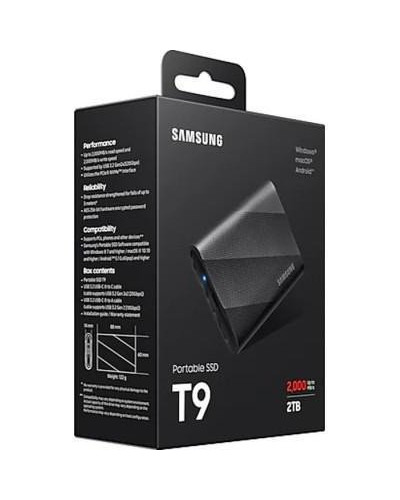 SSD накопичувач Samsung T9 2 TB Black (MU-PG2T0B/EU)