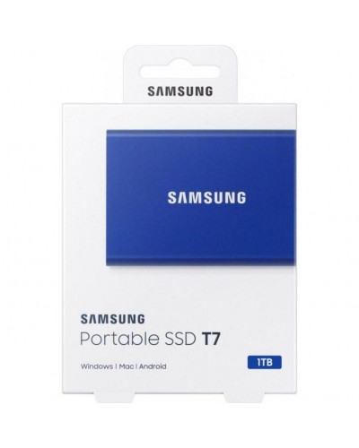 SSD накопичувач Samsung T7 1 TB Indigo Blue (MU-PC1T0H/WW)