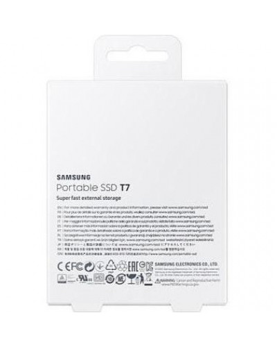 SSD накопичувач Samsung T7 2 TB Titan Gray (MU-PC2T0T/WW)