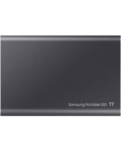 SSD накопичувач Samsung T7 2 TB Titan Gray (MU-PC2T0T/WW)