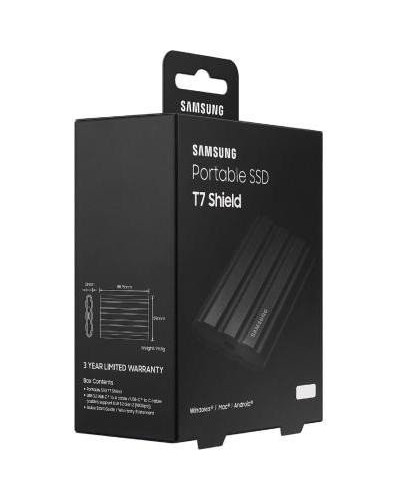 SSD накопичувач Samsung T7 Shield 1 TB Black (MU-PE1T0S/EU)