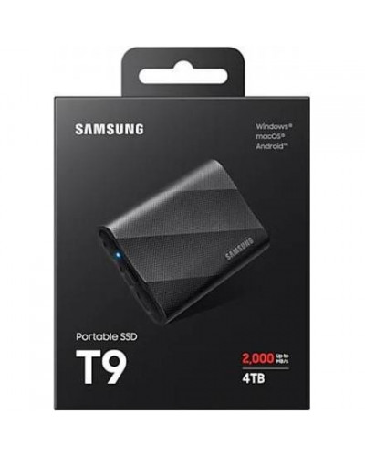 SSD накопичувач Samsung T9 4 TB Black (MU-PG4T0B/EU)