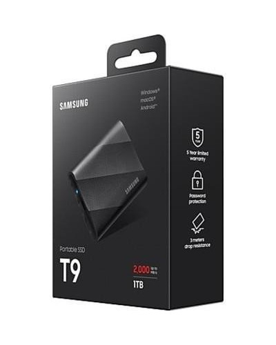 SSD накопичувач Samsung T9 1 TB Black (MU-PG1T0B/EU)