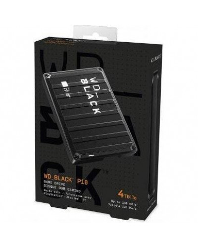 Жесткий диск WD BLACK P10 Game Drive 4TB (WDBA3A0040BBK-WESN)