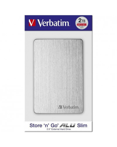 Жорсткий диск Verbatim Store'n Go ALU 2 TB Silver (53666)