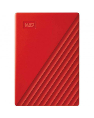 Жесткий диск WD My Passport 4 TB Red (WDBPKJ0040BRD-WESN)