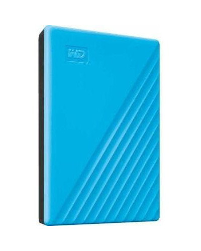 Жесткий диск WD My Passport 4 TB Blue (WDBPKJ0040BBL-WESN)