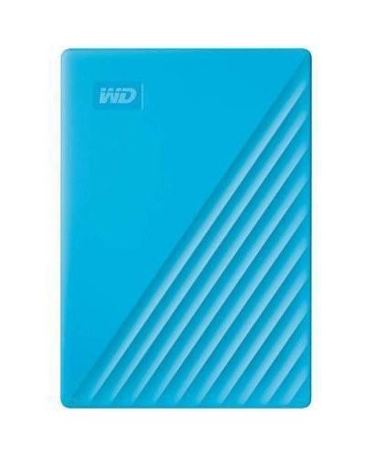 Жесткий диск WD My Passport 4 TB Blue (WDBPKJ0040BBL-WESN)