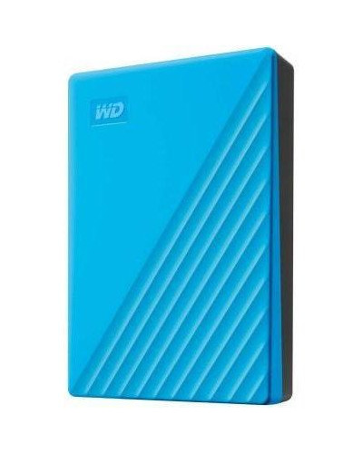 Жесткий диск WD My Passport 4 TB Blue (WDBPKJ0040BBL-WESN)