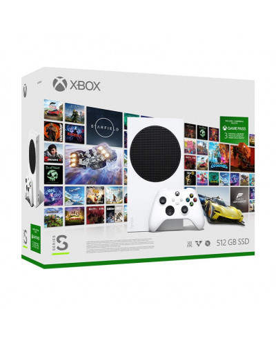 Стаціонарна ігрова приставка Microsoft Xbox Series S 512 GB Starter Bundle