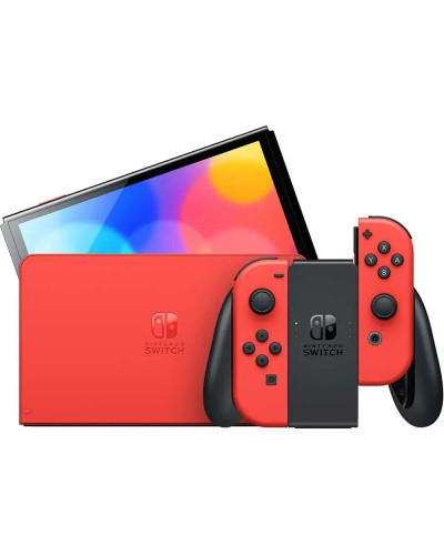 Портативная игровая приставка Nintendo Switch OLED Model Mario Red Edition