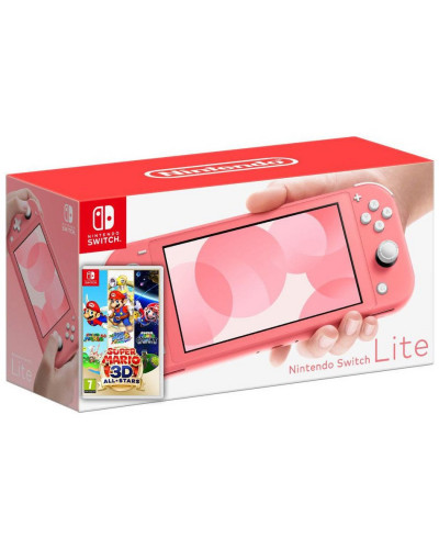 Портативна ігрова приставка Nintendo Switch Lite Coral (045496453176)
