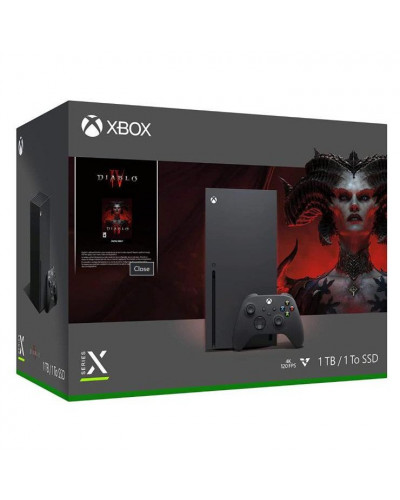 Стационарная игровая приставка Microsoft Xbox Series X 1TB Diablo IV Bundle (RRT-00035)