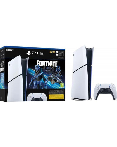 Стационарная игровая приставка Sony PlayStation 5 Slim Digital Edition 1TB Fortnite Cobalt Star Bundle (1000045170)