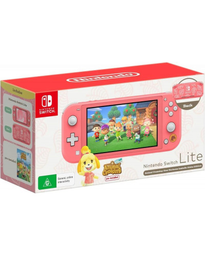 Портативна ігрова приставка Nintendo Switch Lite Animal Crossing: New Horizons Isabelle Aloha Edition