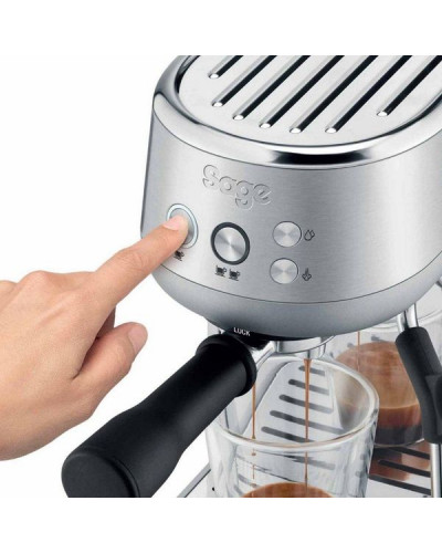 Ріжкова кавоварка еспресо Sage Espresso Bambino stainless steel