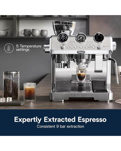 Ріжкова кавоварка еспресо Delonghi La Specialista Maestro EC 9885.M